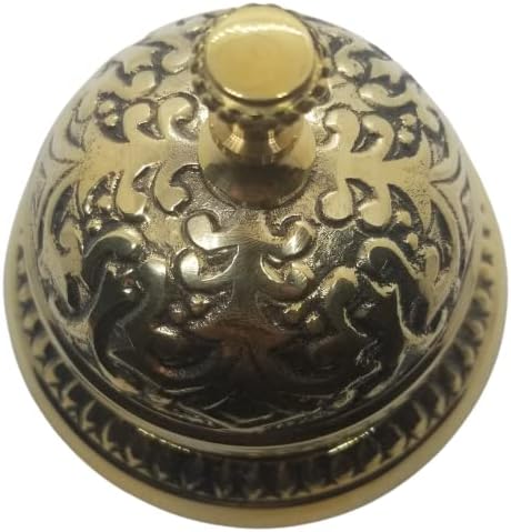 Victorian Style Solid Brass Desk Call Bell
