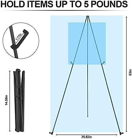 Adjustable Art Easel Stand for Wedding Poster Display