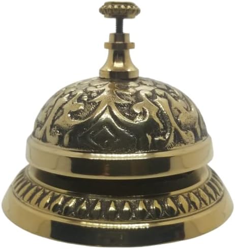 Victorian Style Solid Brass Desk Call Bell