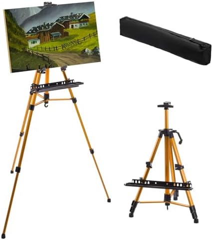 PATIKIL Artist Easel Stand with Detachable Tray