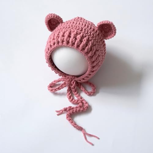 Zeroest Newborn Baby Photography Bear Hat Outfit Set
