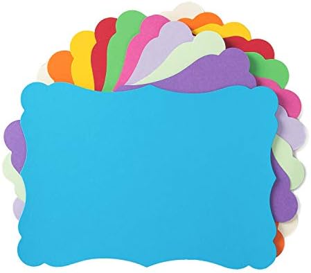 50 Pack Blank Kraft Cards 5x7 Inches for DIY Greeting Cards