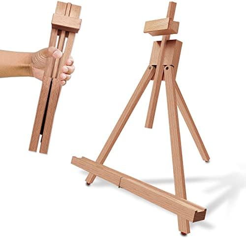 Miratuso 2 Pack A-Frame Painting Easel Portable Foldable Travel Stand