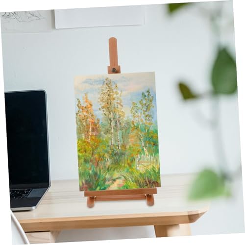 Angoily Portable Wooden Art Easel Stand for Painting and Sketching