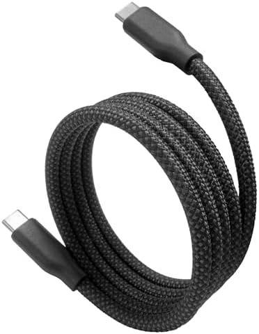 BoxWave Cable USB-C to USB-C 3ft SnapWrap for OnLyee CR1024
