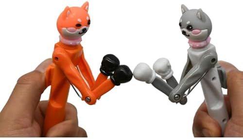 4 pcs Cool Boxing Cat Pens With Blue Ink For School Office