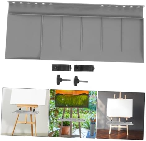 Portable Easel Tray for Paint Brushes and Tools Storage