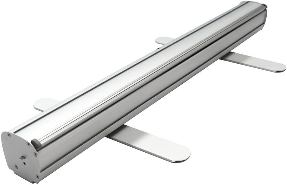 Custom Retractable Banner with Aluminum Frame - Silver Stand 33x81
