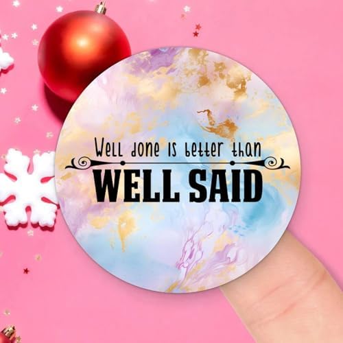 3in Round Label Stickers 100pcs for Boxes Bottles Laptops Envelopes Gifts