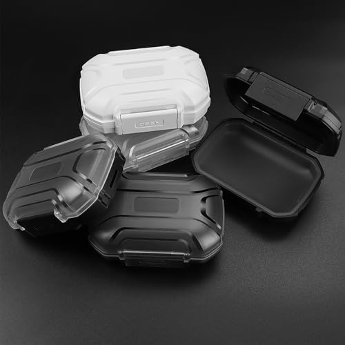 Suspirit Matte Black Earphone Case for Earbuds Cables Keys and More