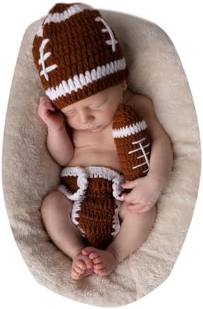 Baby Football Photography Outfit 0-1 Month