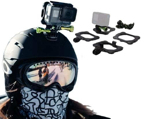 SNAP Mounts PRO Magnetic Camera Helmet Mount for GoPro