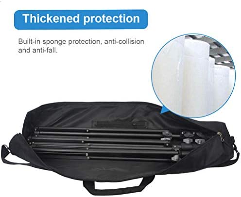 Heavy Duty Padded Tripod Carrying Case with Shoulder Strap and Handle