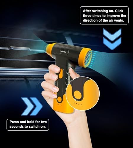 Cordless Electric Air Duster - 150000 RPM for Keyboard Cleaning