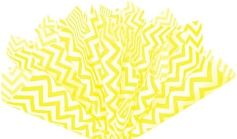Flexicore Packaging Black Chevron Gift Wrap Tissue Paper
