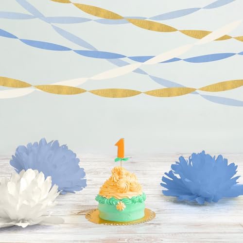 Kisston 10 Rolls Crepe Paper Streamers Decorations