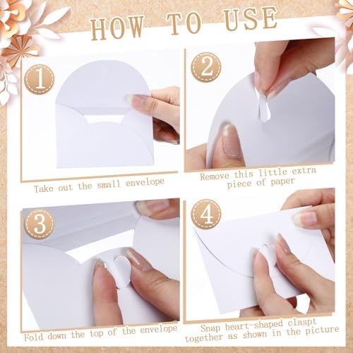 Uiifan 550 Pcs Window Gift Card Envelopes for Business