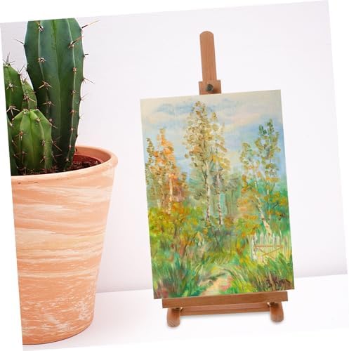 Angoily Portable Wooden Art Easel Stand for Painting and Sketching