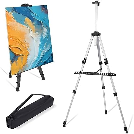 Adjustable Tabletop Art Easel with Portable Bag