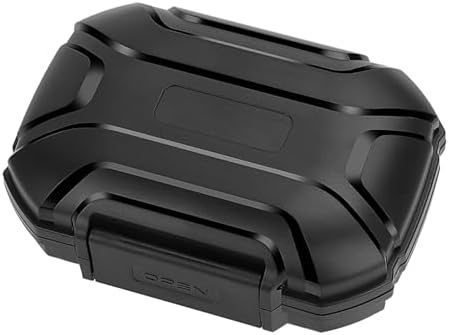 Suspirit Matte Black Earphone Case for Earbuds Cables Keys and More