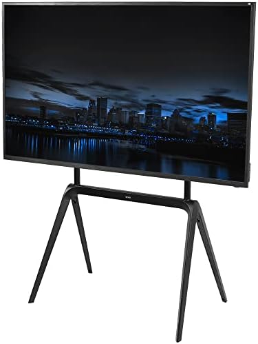 Vivo Steel Easel TV Stand 65-86 Inch Modern Display