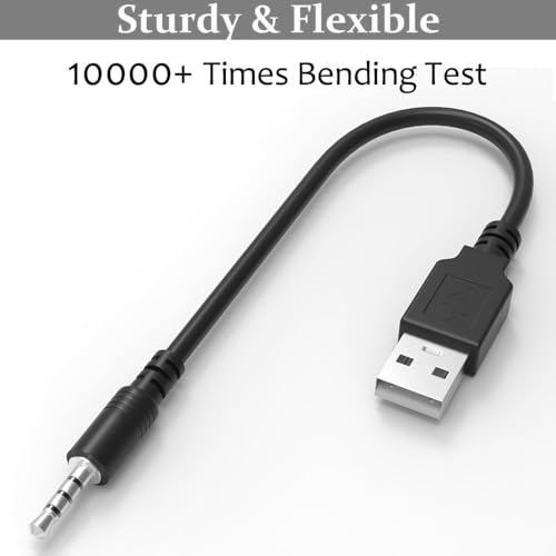 USB to 35mm Audio Jack Adapter Cable 20cm
