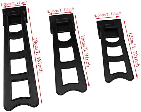 Haidong Picture Frame Easel Back Support Plastic 3 Sizes 6PCS