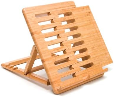 Lipper International Bamboo Wood Expandable Tablet Stand