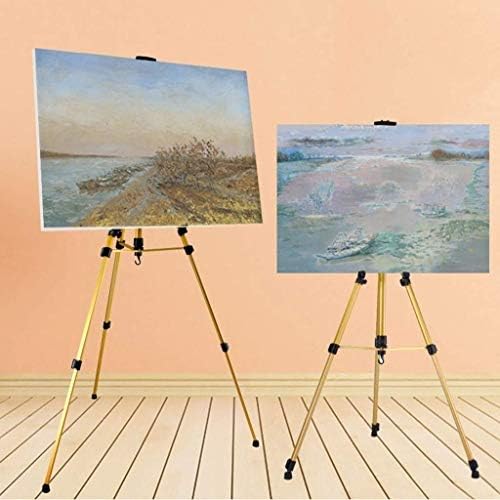 Folding Aluminum Easel with 8 Color Support