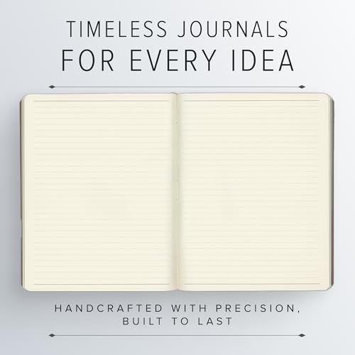 Gallery Leather Journal - 192 Lined Pages Acadia Tan 8x55