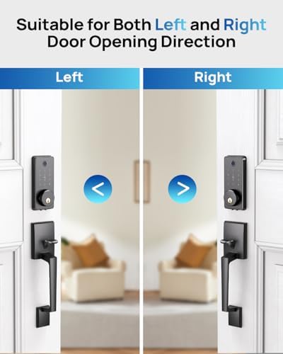 Smart Fingerprint Door Lock Set with APP Control