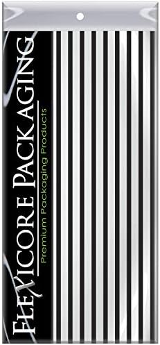 Flexicore Packaging Black Pin Stripe Tissue Paper 10 Sheets