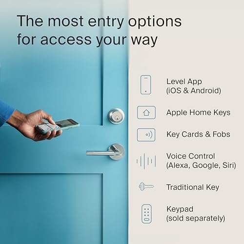 Level Lock Wi-Fi Smart Lock with Apple Home Keys