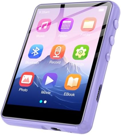 128GB MP3 Player with Bluetooth 54 Purple