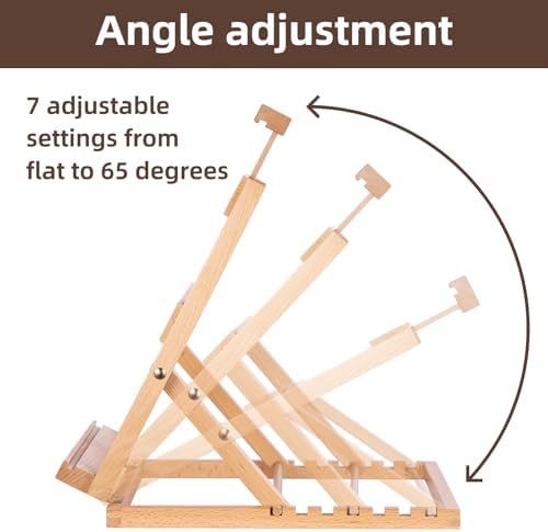 Falling in Art H-Frame Table Top Easel for Painting