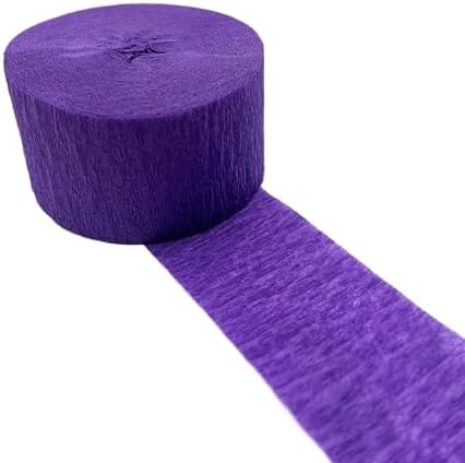 K-Kraft USA Made Crepe Paper Streamers 2 Rolls Each