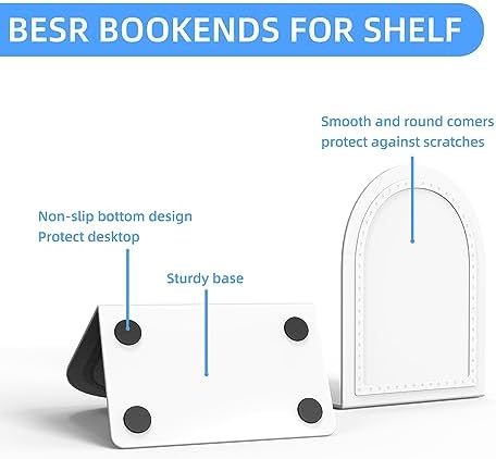 Shikaman Metal Bookends Universal Economy Bookends
