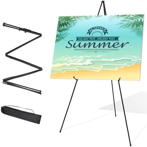 Adjustable Art Easel Stand for Wedding Poster Display