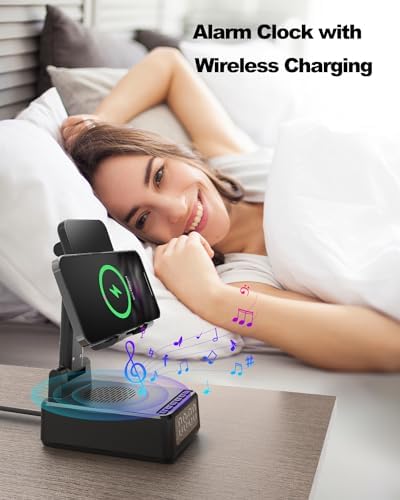 6-in-1 Bluetooth Speaker Phone Stand Holder