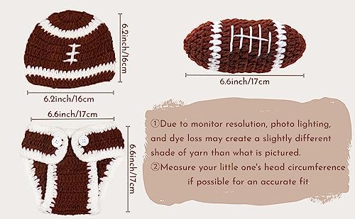 Baby Football Photography Outfit 0-1 Month