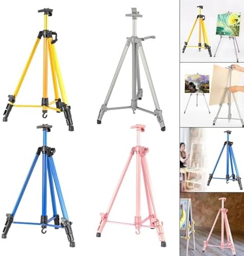 GUOSPIUS Adjustable Art Easel Stand Grey