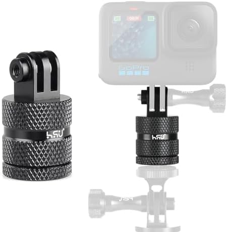 HSU Aluminum 14 Inch Camera Mount Adapter with 360 Degree Rotation