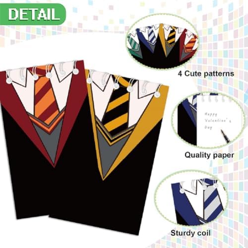 24Pcs Mini Notepads for Wizard Academy Birthday Party Favors