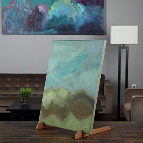 Original Overby Tabletop Painting Easel 10 Pack Portable Compact Natural Wood