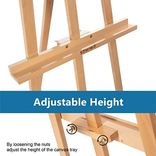 Somime A-Frame Wooden Display Easel Up to 90 High