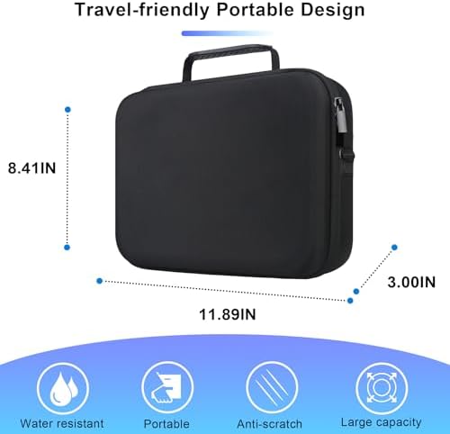 BOVKE Case for Canon SELPHY CP1500 Photo Printer Black