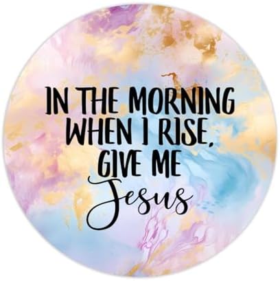 3in Round Label Stickers 100pcs Jesus Quotes Seals