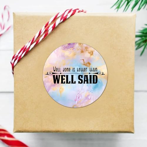 3in Round Label Stickers 100pcs for Boxes Bottles Laptops Envelopes Gifts
