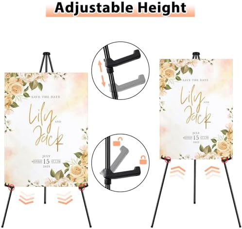 Instant Display Easel Stand 63 Collapsible Portable Art Easel