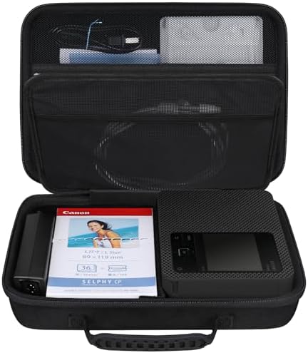 BOVKE Case for Canon SELPHY CP1500 Photo Printer Black